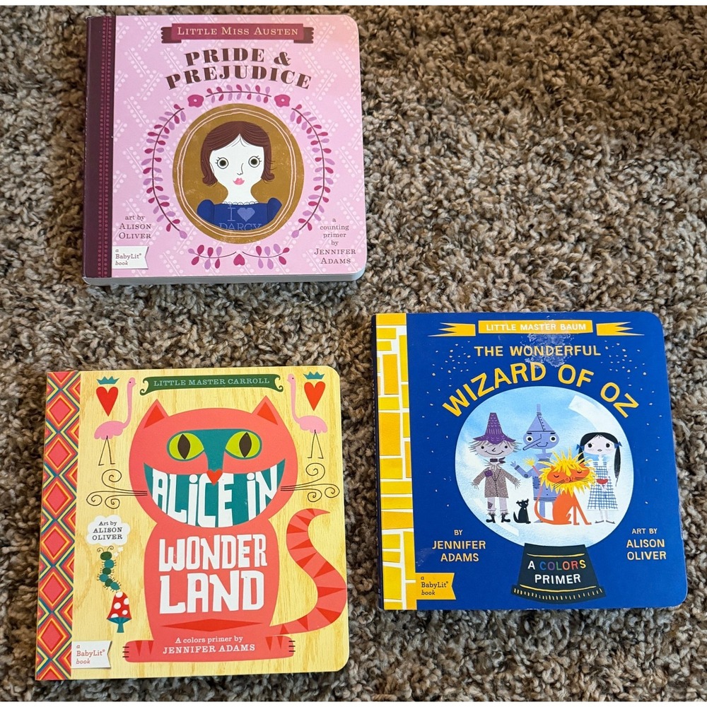 BabyLit Classic Story Board Books (3)